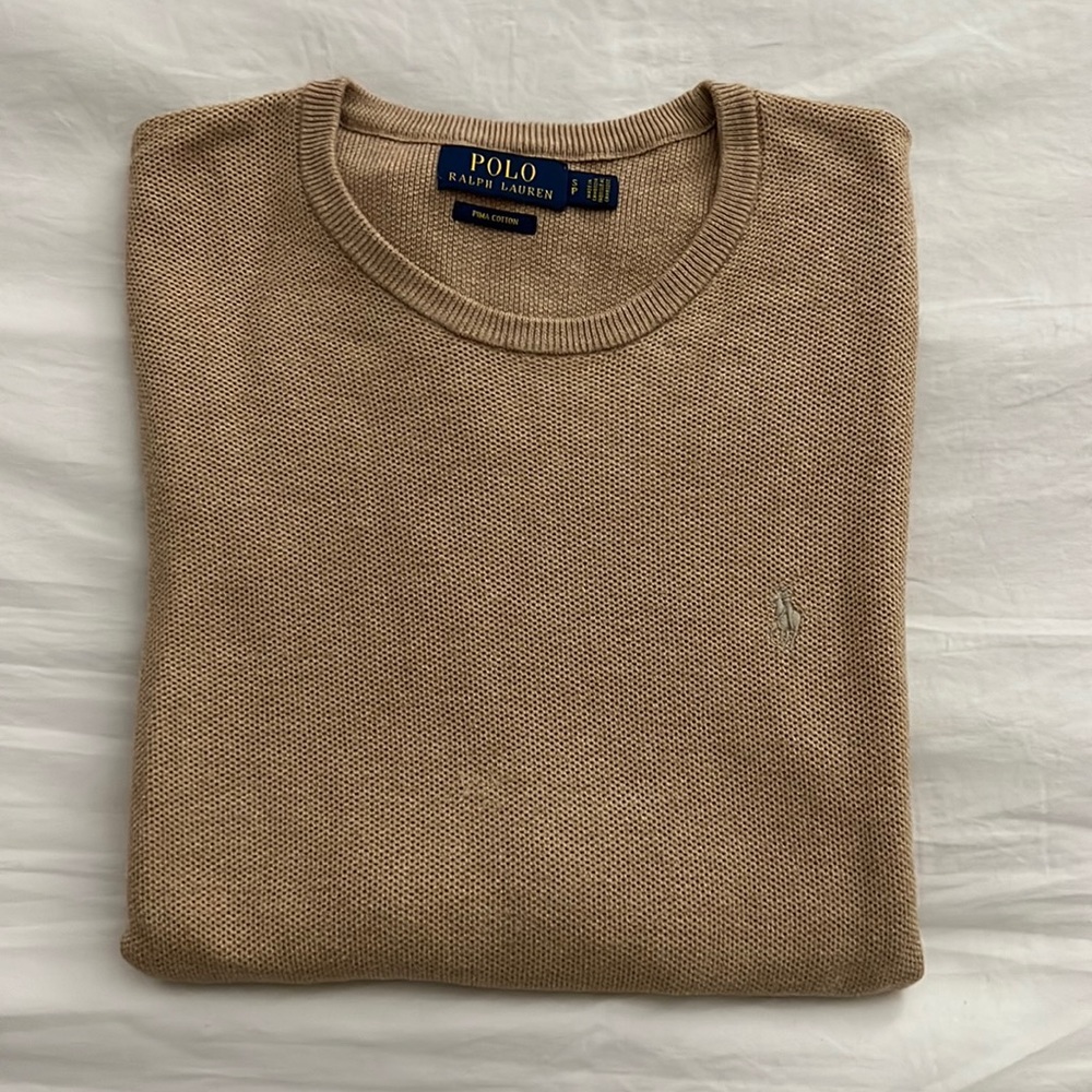 Ralph Lauren Men’s Pima Cotton Sweater
